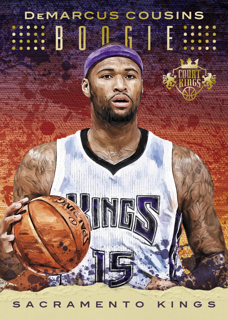 nba court kings cards